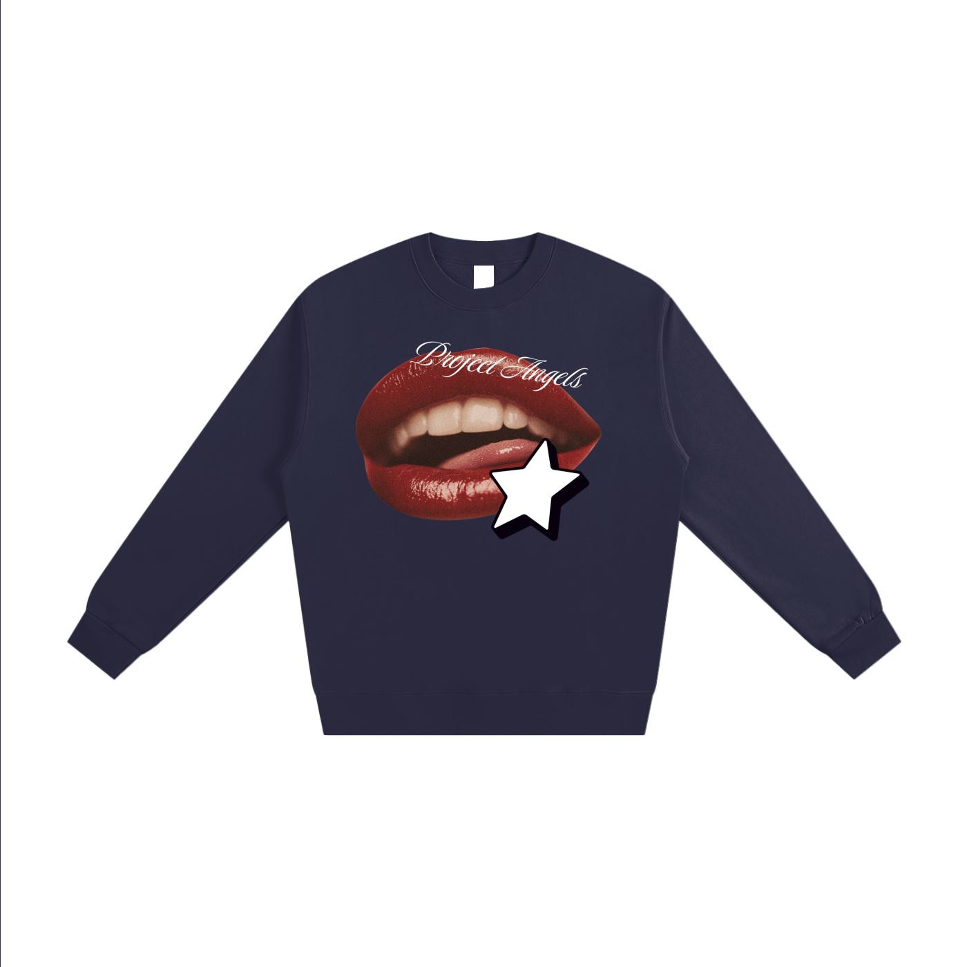 sweatshirt,graphic,blue