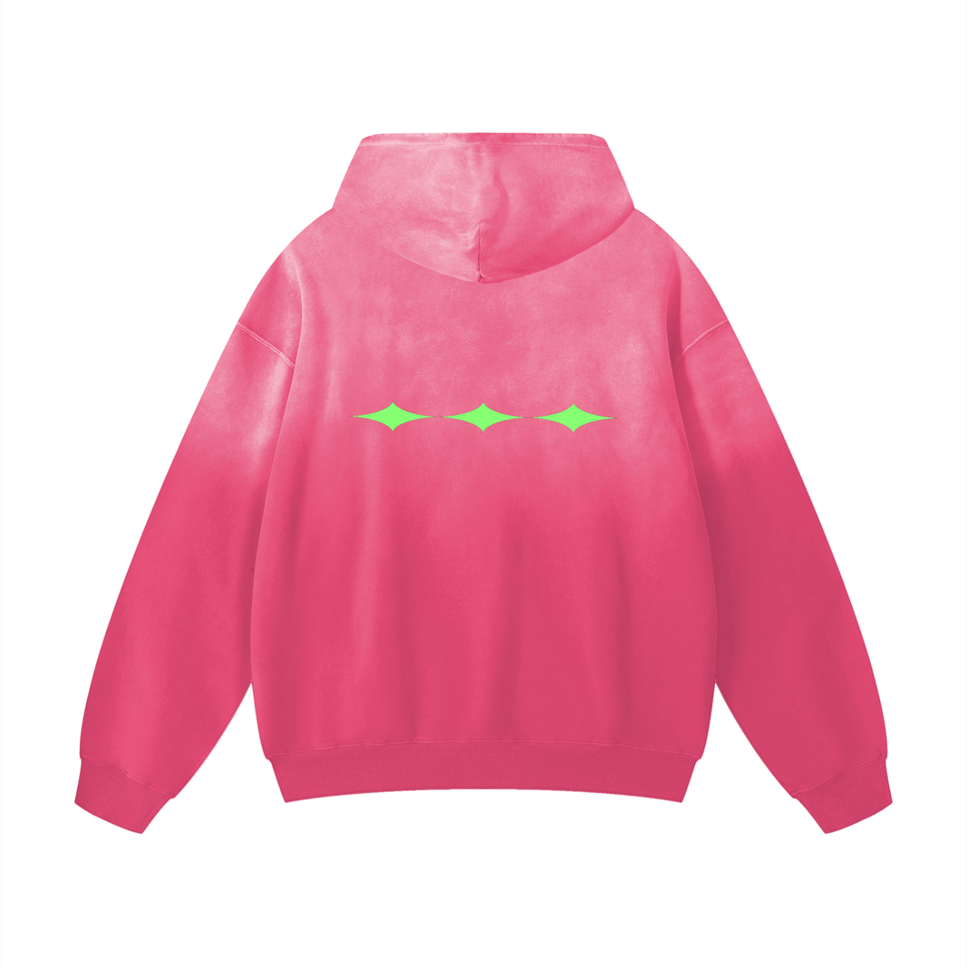 PINK 333 OVERSIZED HOODIE