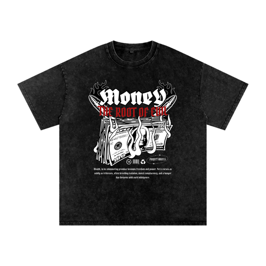 Tee,T-shirt,black,money